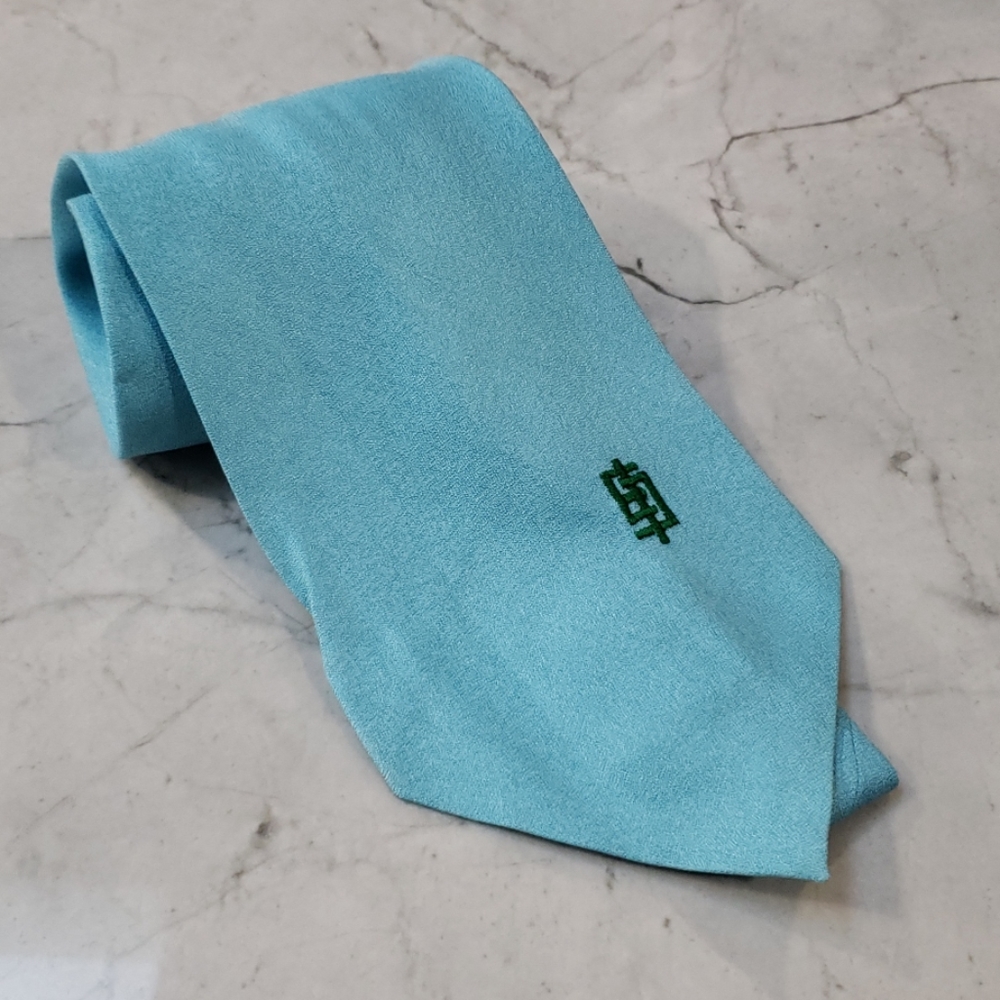Vintage Emilio Pucci Sky Blue Tie
